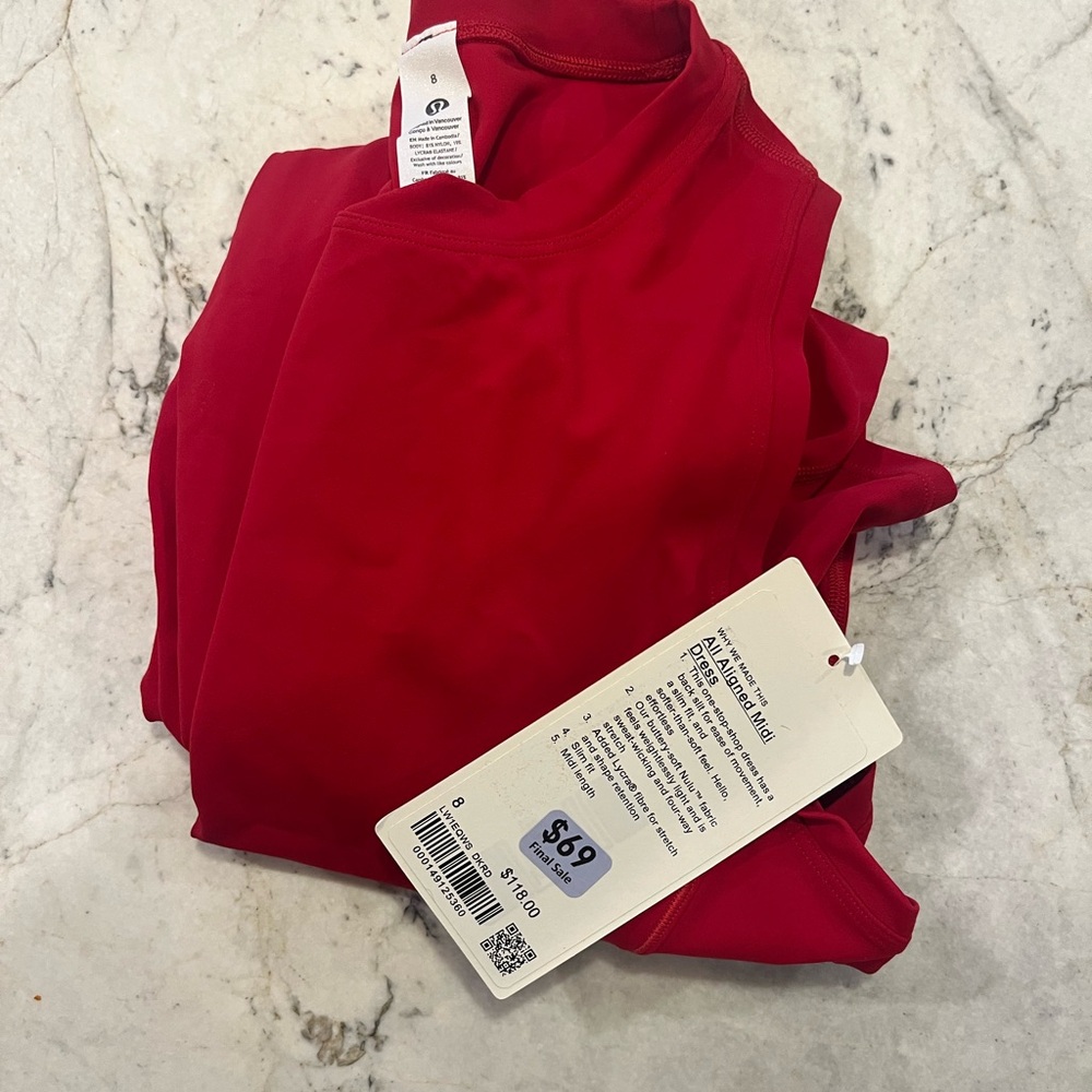 lululemon athletica red Maxi Dress - Picture 2 of 4